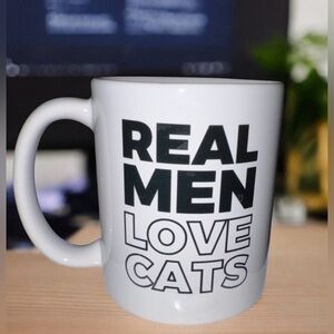 Real Men Love Cats Mug